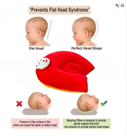 Mustard baby pillow soft