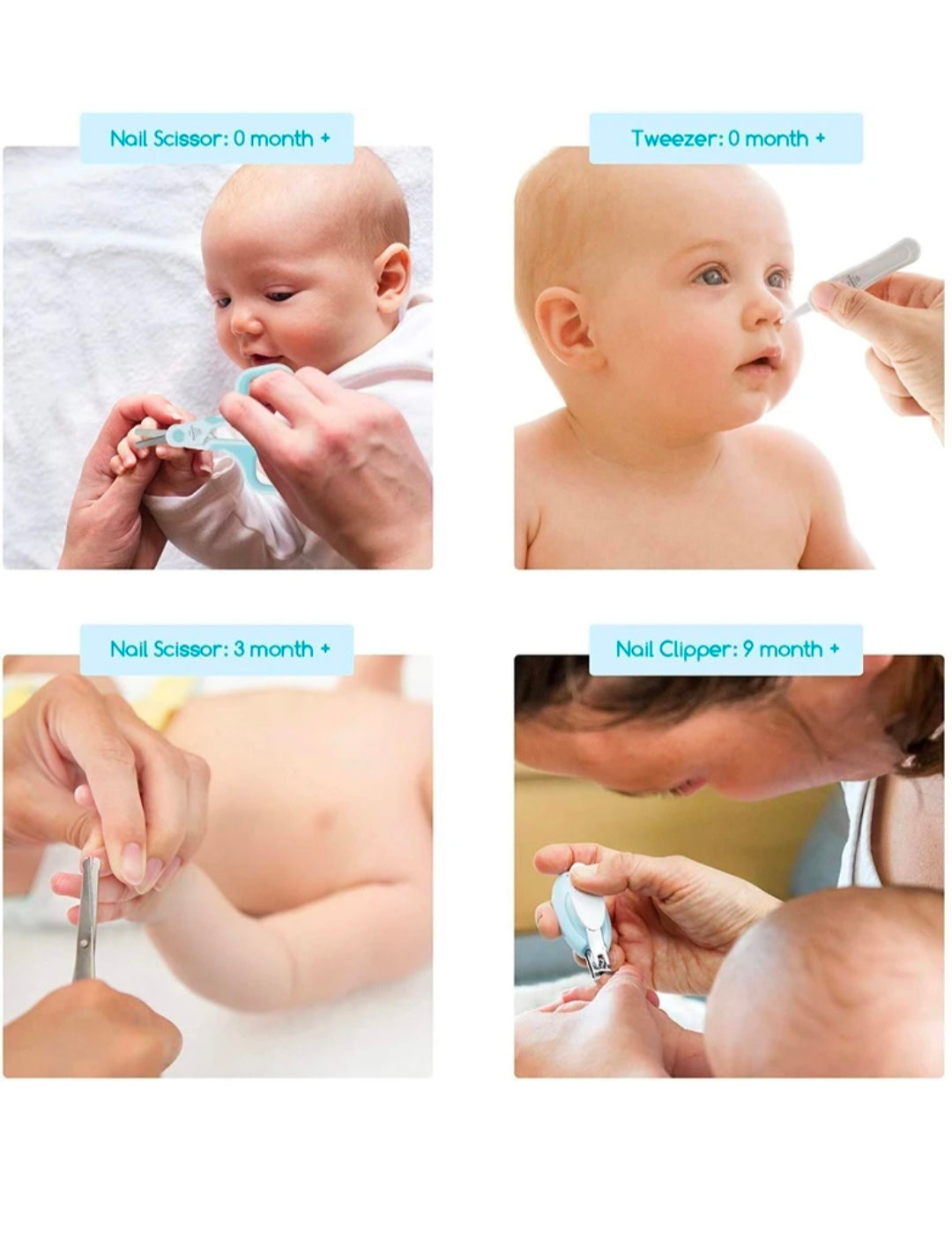 Baby grooming kits