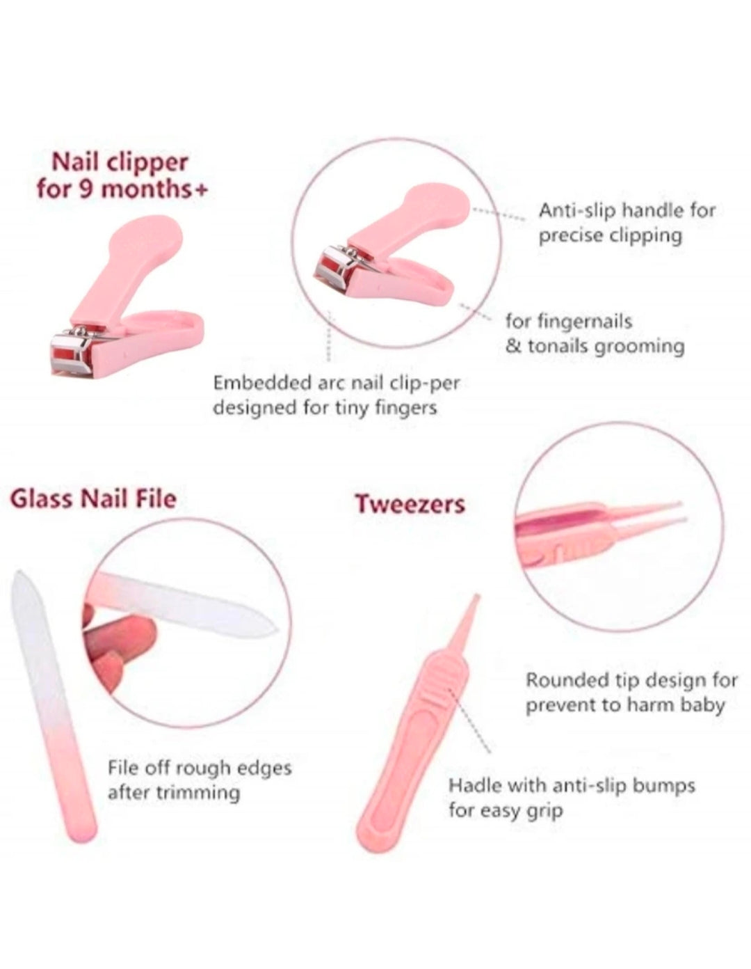 Baby grooming kits