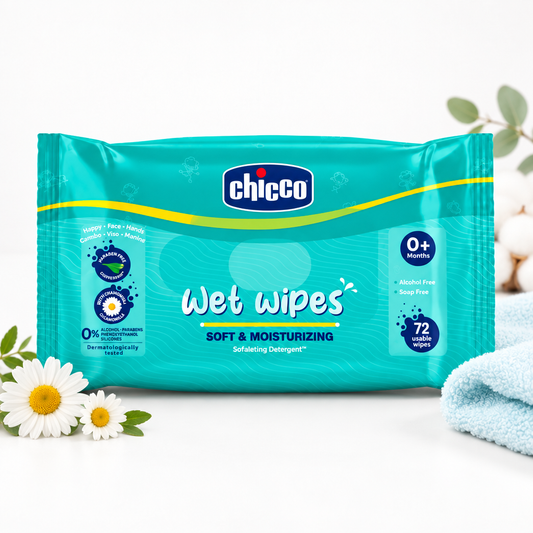 Baby wipes packet ki studio product photo