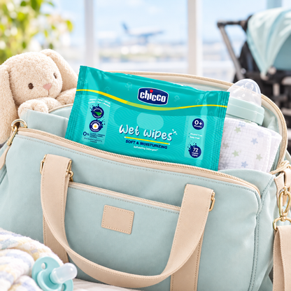Pastel diaper bag mein wipes packet