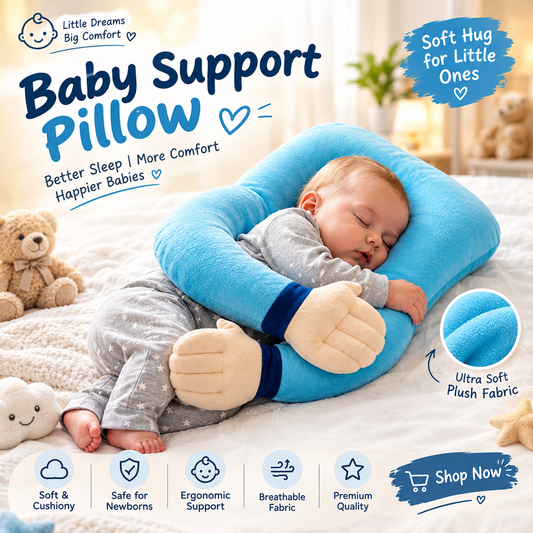 Baby hugging pillow
